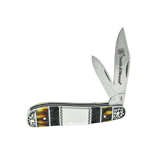 Smith & Wesson Cuttin Horse Swayback Knife