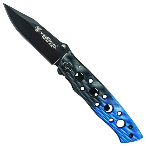 Smith & Wesson Blue-Black Extreme Ops Knife