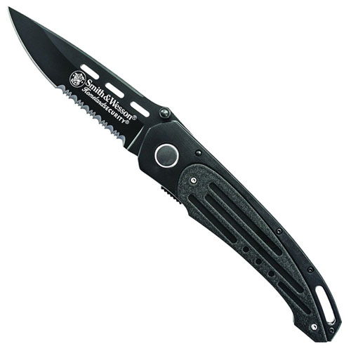Smith & Wesson Homeland Security Black Folding Knife
