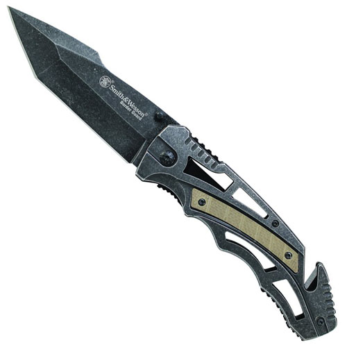 Smith & Wesson Border Guard Knife - Skeleton Handle