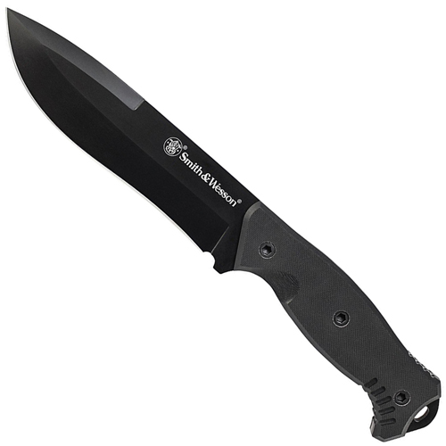 Smith & Wesson Black G-10 Handle Fixed Blade Knife