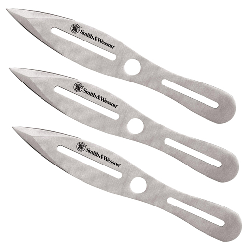 Smith and Wesson 2Cr13 Steel Blade Throwing Knife 3 Pcs Set