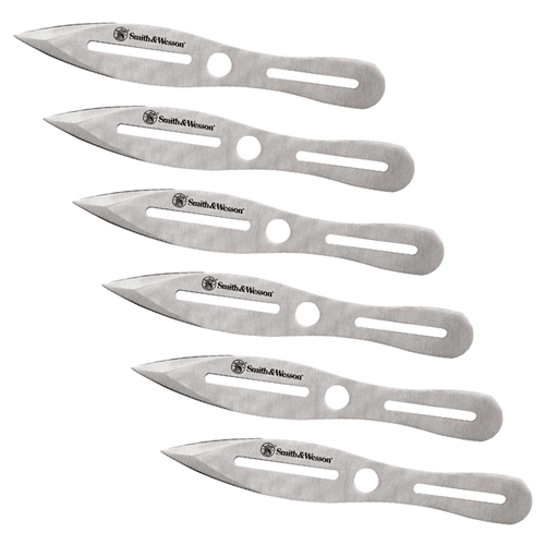 Smith and Wesson 8 Inch Blade Throwing Knife 6 Pcs Set