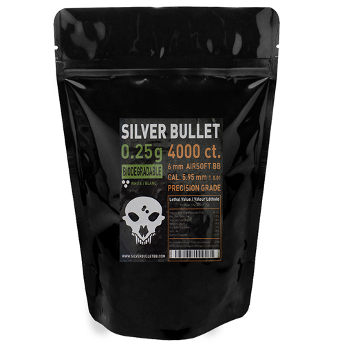 Silver Bullet Bio Airsoft BBs