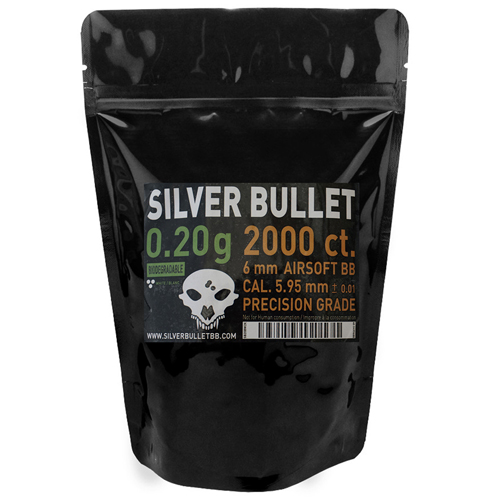 Silver Bullet Bio Airsoft BBs