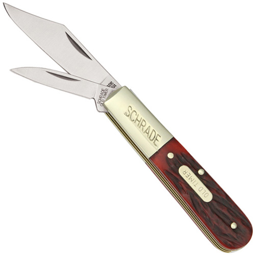 Schrade Old Timer Barlow Red Pick Bone