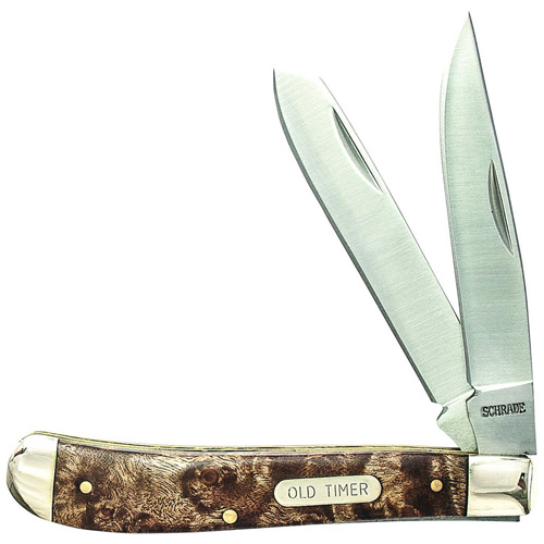 Schrade Old Timer 94OT Gunstock Trapper Folding Knife