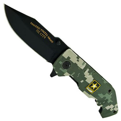Schrade US Army Linerlock Black 