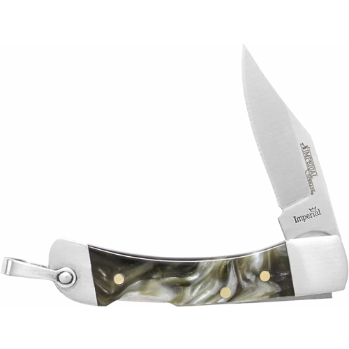 Schrade Imperial Lockback Plain Edge Pocket Folding Knife