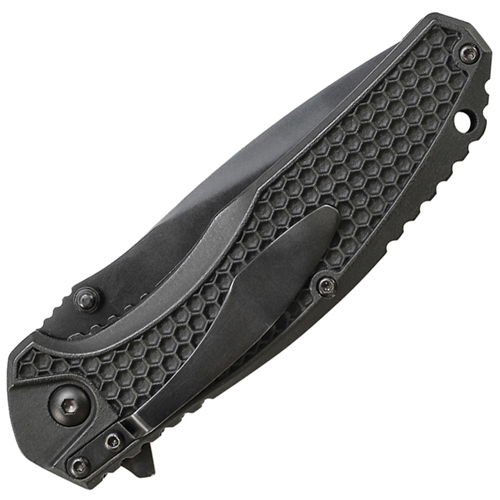 Schrade Combo Drop Point Blade Folding Knife