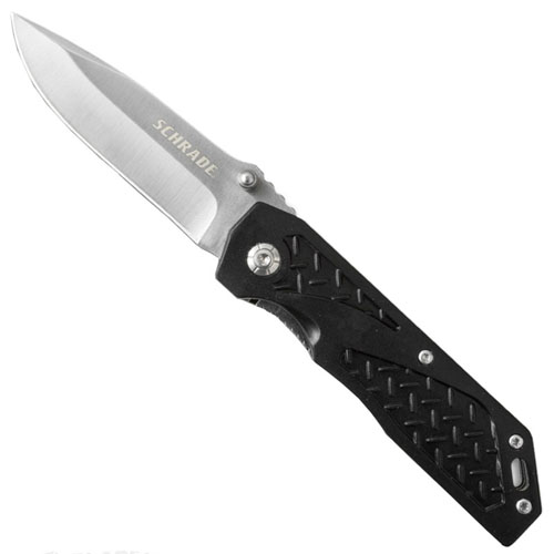 Schrade 8Cr13mov Drop Point Blade