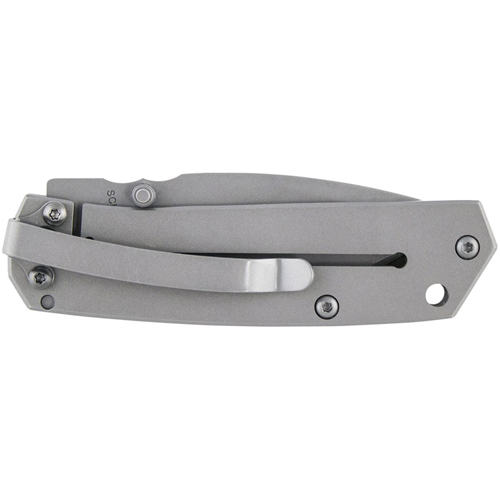 Schrade Mini Frame Lock Titanium Coated Drop Point Blade With 9Cr18mov Steel