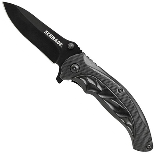 Schrade Liner Lock Index Flipper Folding Knife
