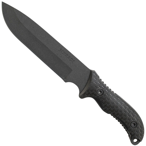 Schrade SCHF37 Frontier Full Tang Plain Edge Blade Fixed Knife