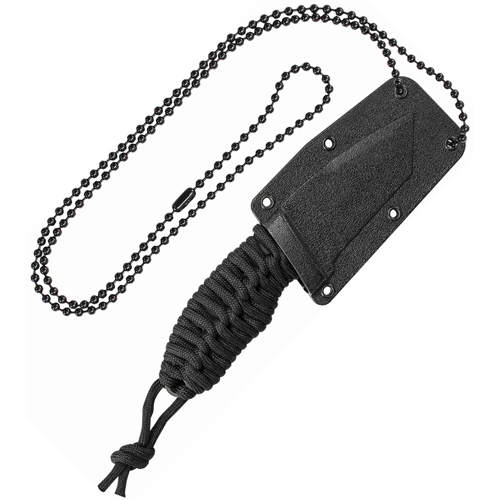 Schrade Full Tang Titanium Coated Tanto Blade Fixed Neck Knife