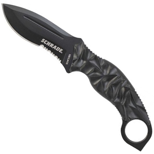 Schrade SCHF53BS Full Tang AUS-8 Steel Blade Fixed Knife