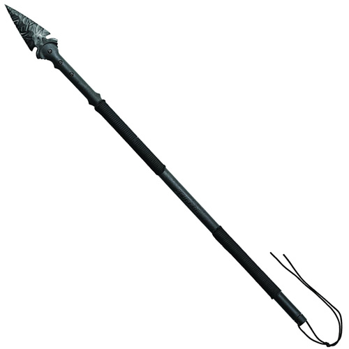 Schade Arrowhead Spear 3Cr13 Steel 550 Paracord Wrapped Handle Ferro Rod