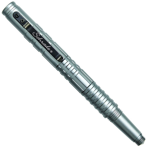 Schrade Survival Tactical Pen W/ Ferro Rod & Survival Whistle Grey