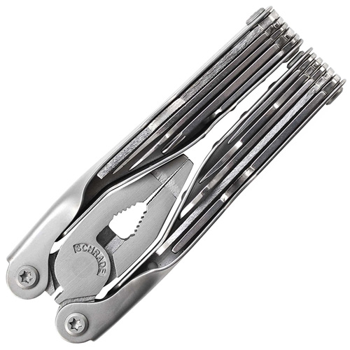 Schrade ST1N Tough Satin Finish 21 Functional Multi-Tool