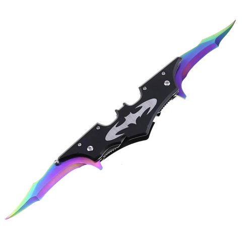 Dual Blade Tactical Bat Knife