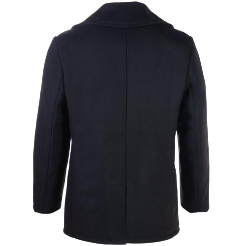 Schott NYC Melton Wool Pea Coat 32 oz