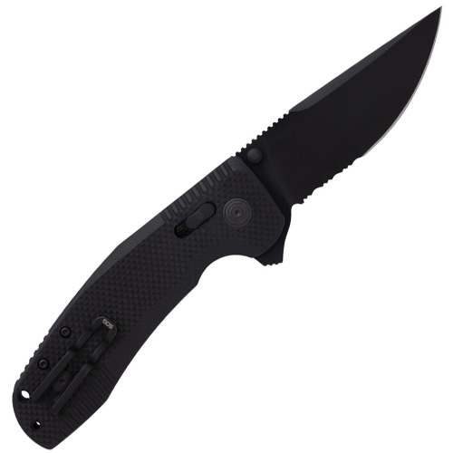SOG-TAC XR Blackout Partially Serrated 