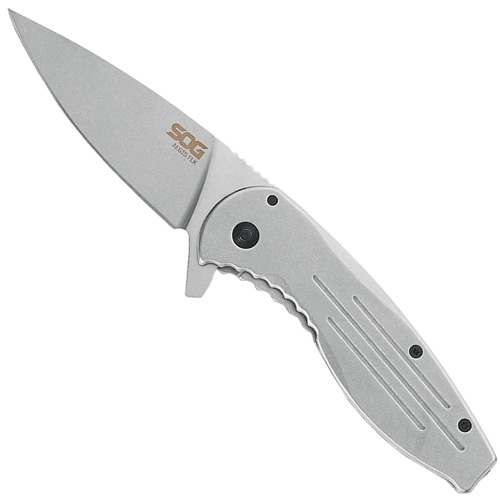 Aegis FLK Stainless Steel Handle Folding Knife