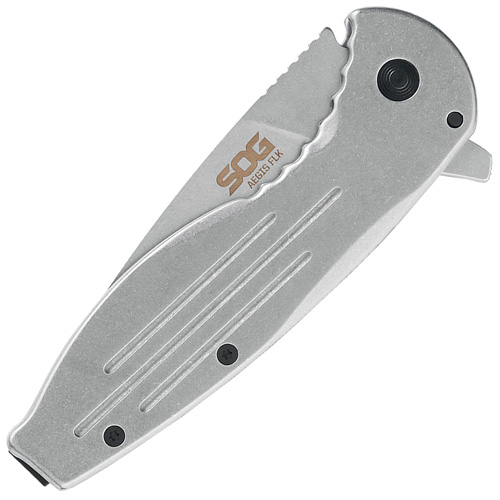 Aegis FLK Stainless Steel Handle Folding Knife