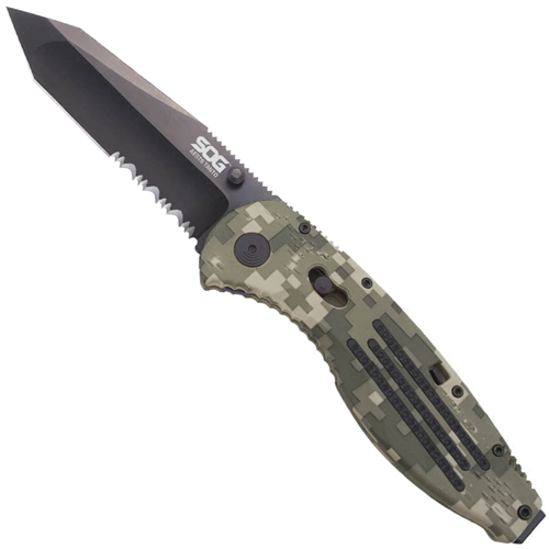Aegis GRN Handle Folding Blade Knife