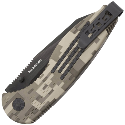 Aegis GRN Handle Folding Blade Knife