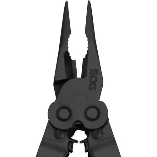 Black Oxide Nylon Sheath PowerLock EOD with V-Cutter