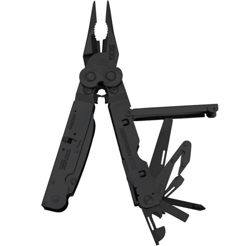 Black Oxide Leather Sheath PowerAssist EOD