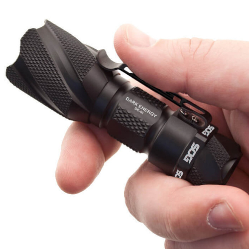 Dark Energy CREE R5 LED Flashlight - Black