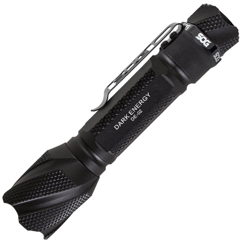 Dark Energy CREE R5 LED Flashlight - Black