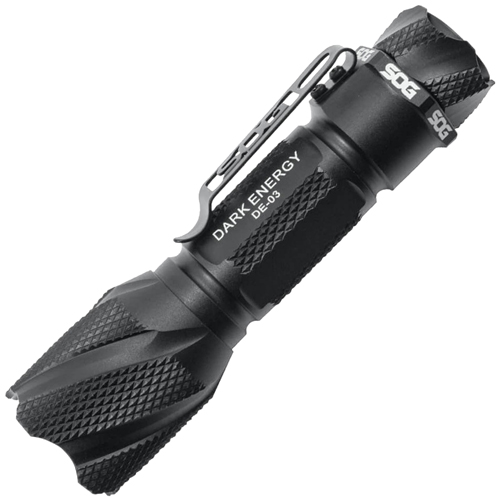 Dark Energy CREE R5 LED Flashlight - Black