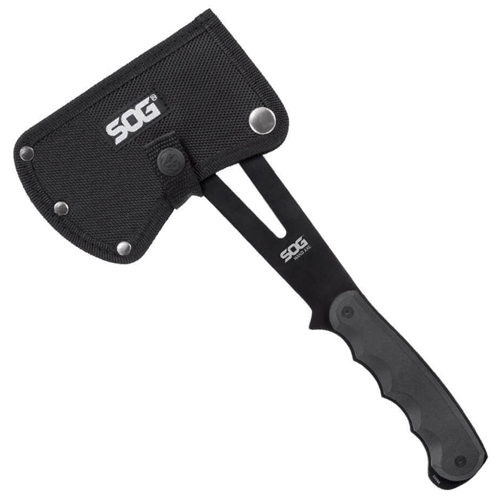 Hand Black G10 Handle Axe w/ Ballistic Nylon Sheath