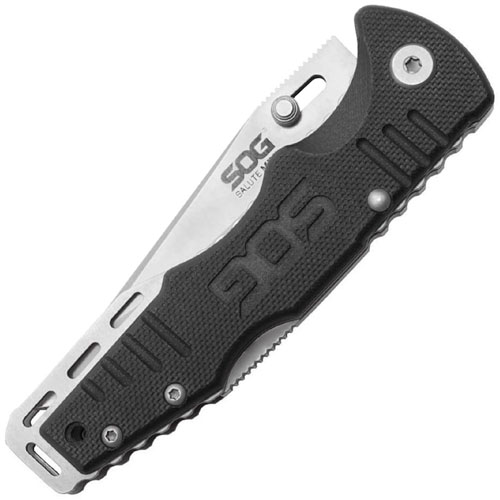 Salute Mini G-10 Handle Folding Blade Knife