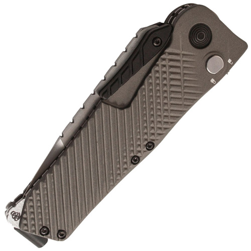 Quake Anodized Aluminum Handle Folding Knife