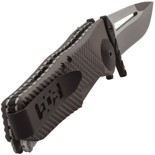 Quake Anodized Aluminum Handle Folding Knife