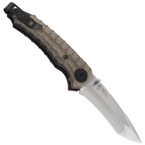 Kiku VG-10 Steel Tanto Style Folding Blade Knife