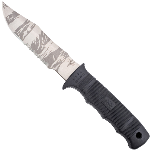 TigerStripe SEAL Pup Knife With Nylon Sheath