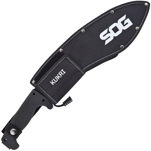 SOGfari Black Kraton Handle Kukri Machete