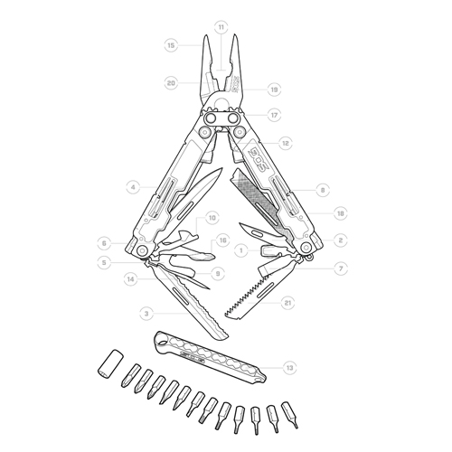 SOG PowerAccess Deluxe Multitool