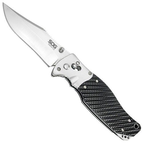 TomCat 3.0 Kraton Handle Folding Knife w/ Sheath