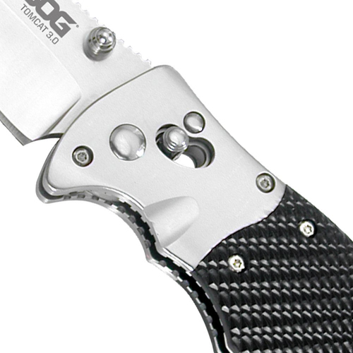 TomCat 3.0 Kraton Handle Folding Knife w/ Sheath