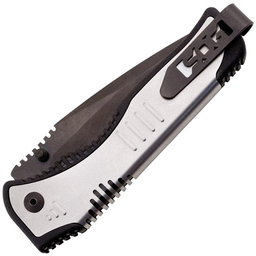 Flashback GRN & Stainless Steel Handle Folding Knife