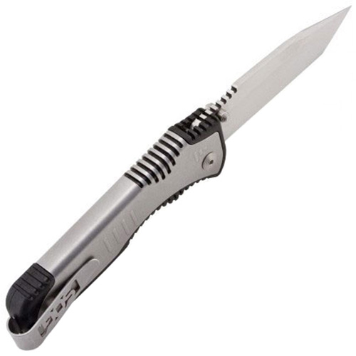 Flashback GRN & Stainless Steel Handle Folding Knife