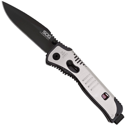 Sog Flashback-Mini Black Folding Knife