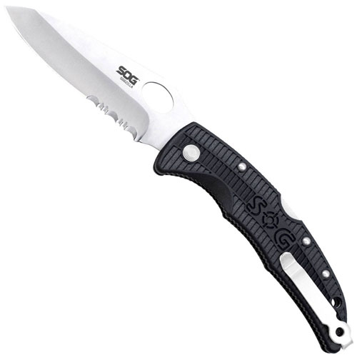 SOGzilla Clip-Point Blade Folding Knife