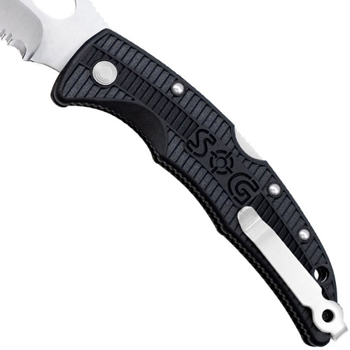 SOGzilla Clip-Point Blade Folding Knife